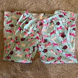 Medium Light Blue Pajama Pants